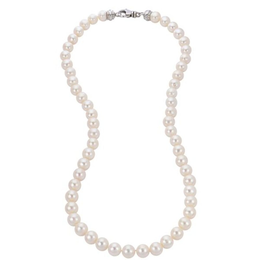 Pearl Jewelry Imperial Pearls | Sterling Silver Freshwater Pearl Necklace