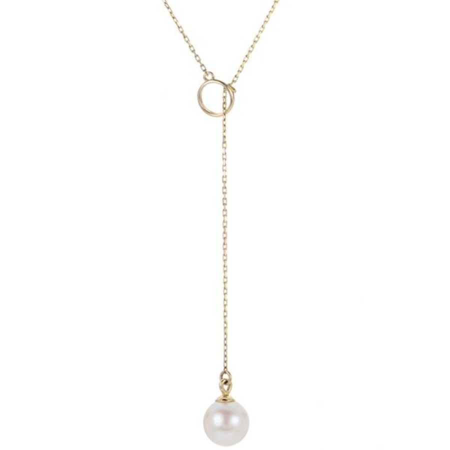 Pearl Jewelry Imperial Pearls | 14Kt Yellow Gold Freshwater Pearl Necklace