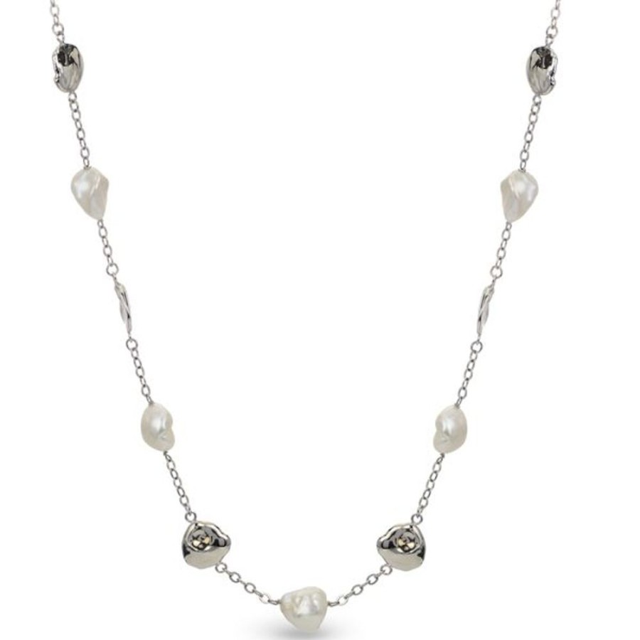 Pearl Jewelry Imperial Pearls | Sterling Silver Freshwater Pearl Necklace