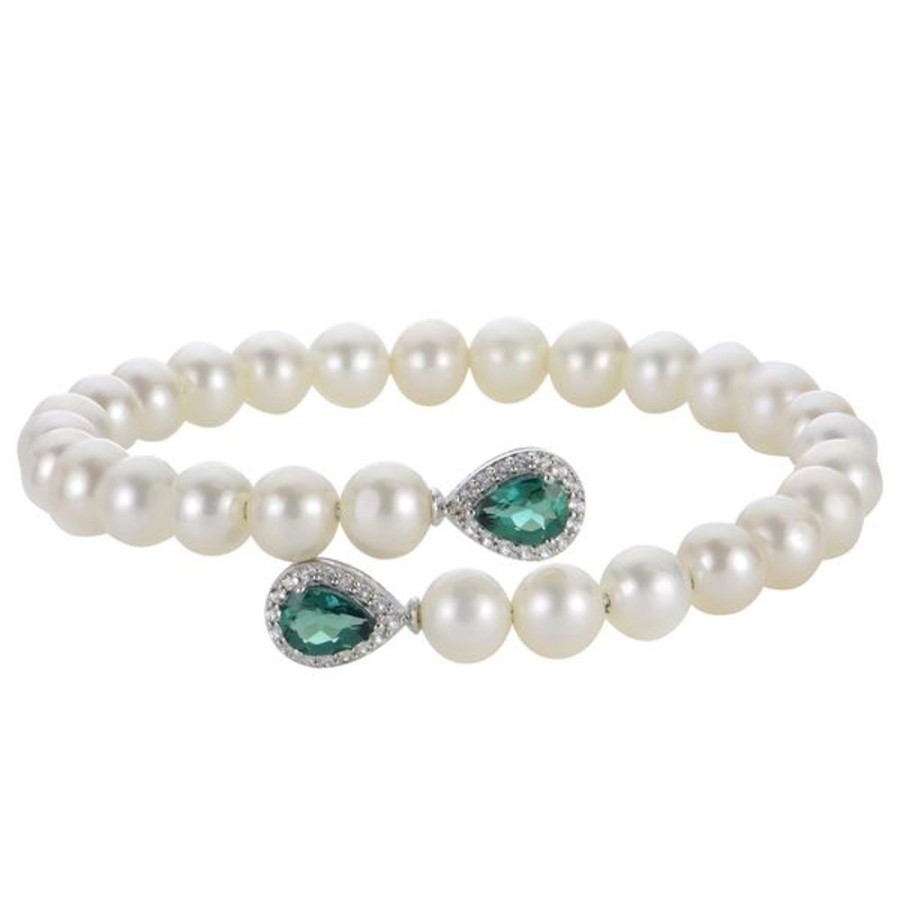 Pearl Jewelry Imperial Pearls | Sterling Silver Freshwater Pearl Bracelet