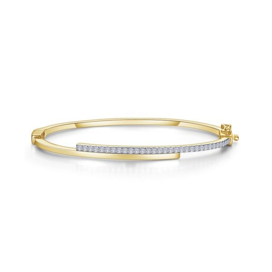 Silver Jewelry Lafonn | Bypass Bangle Bracelet