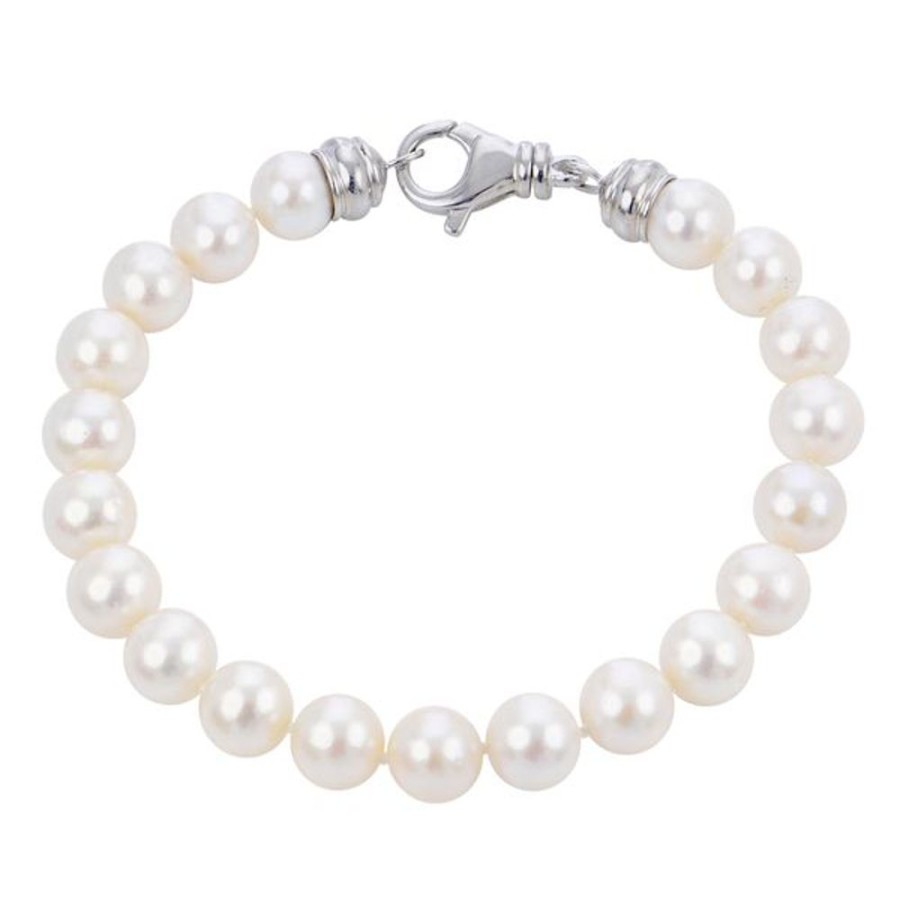 Pearl Jewelry Imperial Pearls | Sterling Silver Freshwater Pearl Bracelet