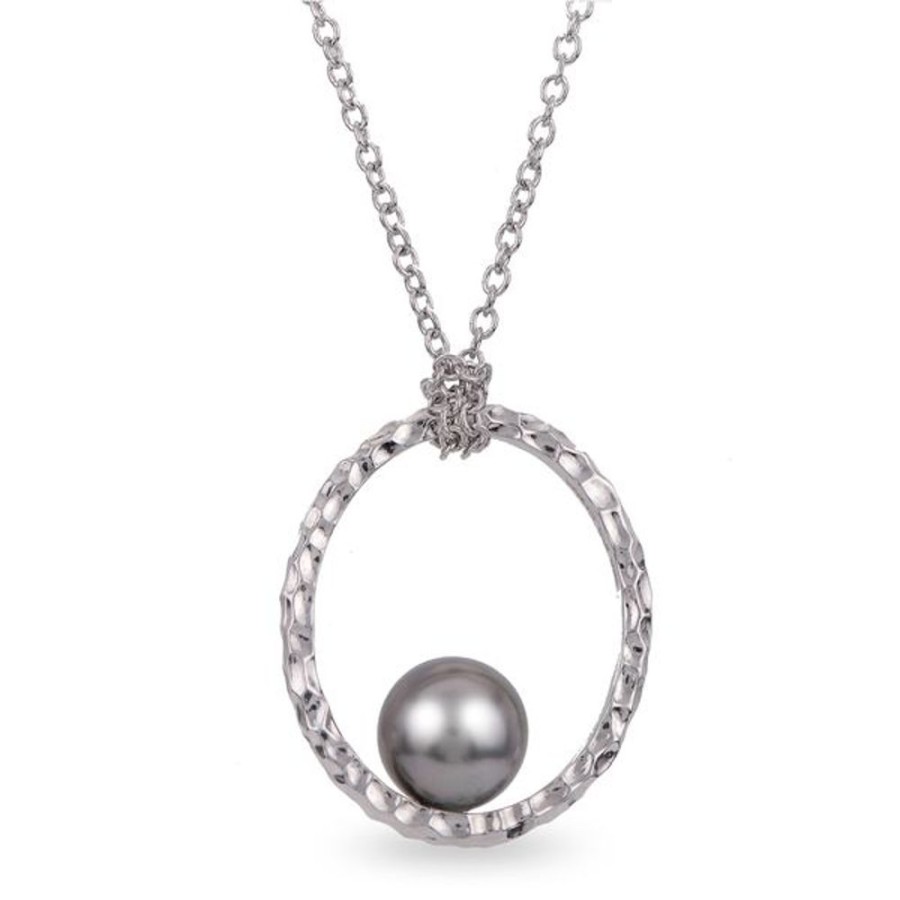 Pearl Jewelry Imperial Pearls | Sterling Silver Tahitian Pearl Pendant