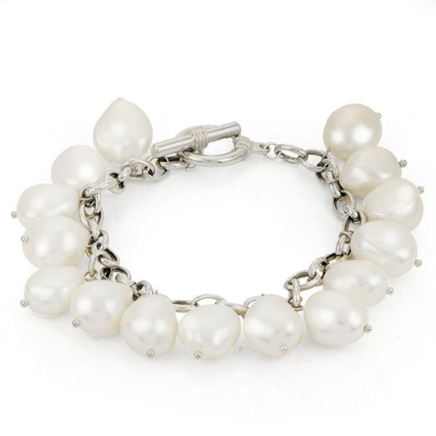 Pearl Jewelry Imperial Pearls | Sterling Silver Freshwater Pearl Bracelet