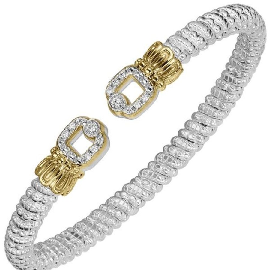 More Jewelry Vahan | Vahan - 14K Gold And Sterling Silver Diamond Bracelet