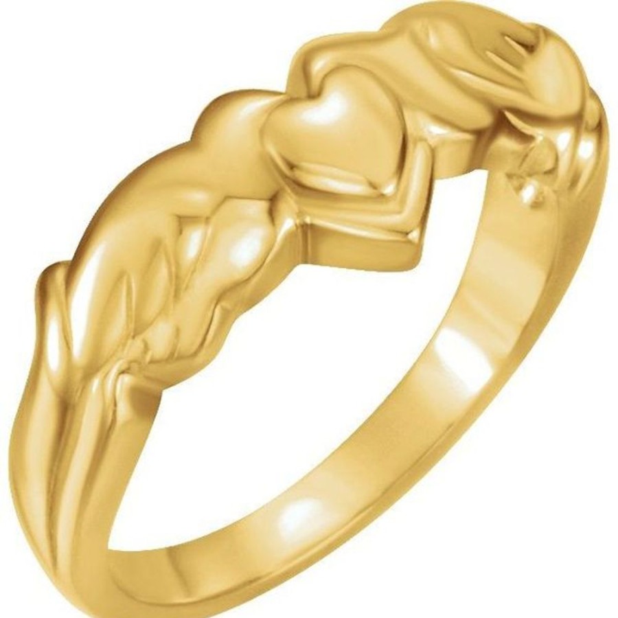 More Jewelry Stuller | Holy Spirit Heart Ring