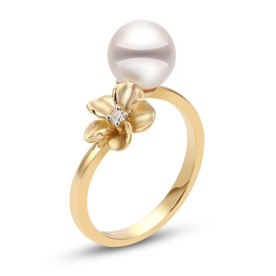 Pearl Jewelry Imperial Pearls | 14Kt Yellow Gold Akoya Ring