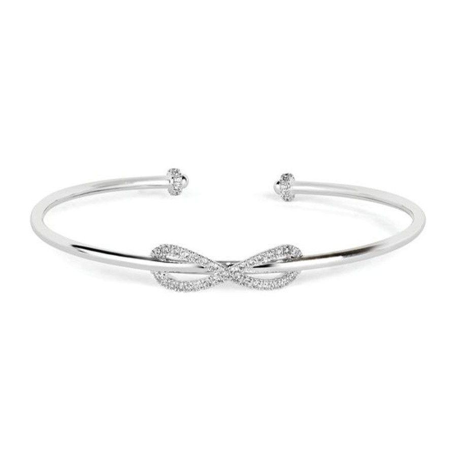 Diamond Jewelry Ostbye | 14K White Gold Diamond Bracelet