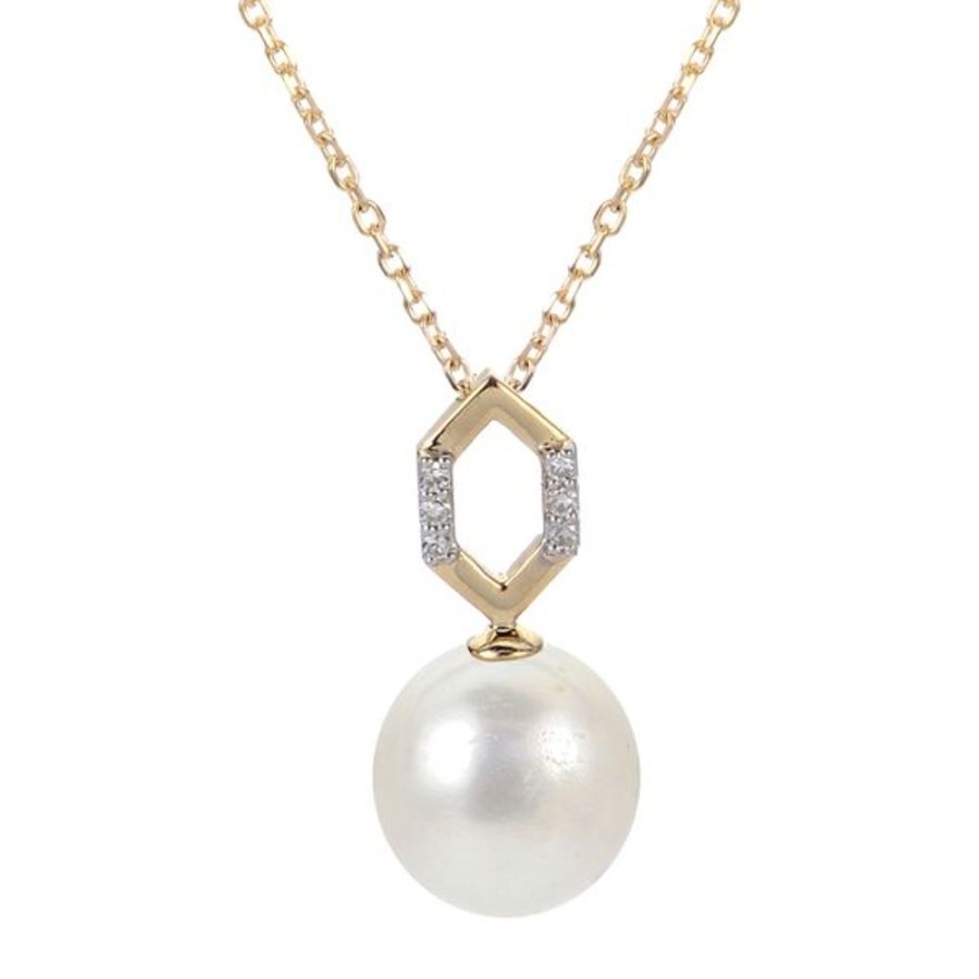 Pearl Jewelry Imperial Pearls | 14Kt Yellow Gold Freshwater Pearl Necklace