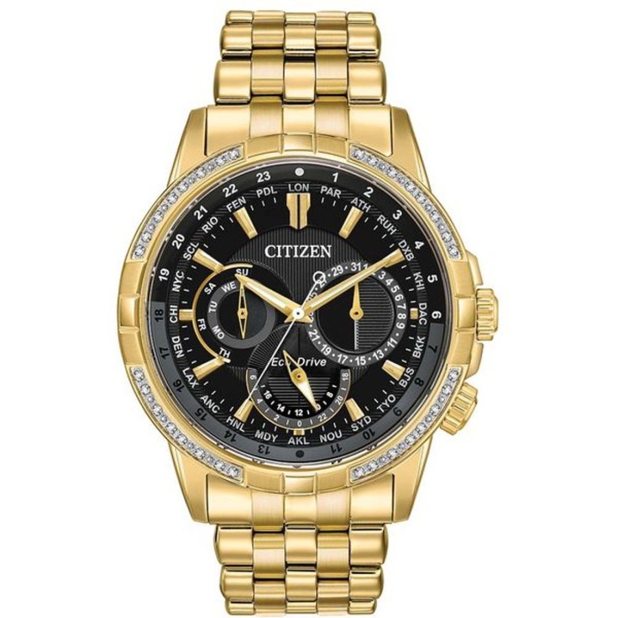 Watches Citizen | Citizen Eco-Drive Dress/Classic Eco Calendrier Mens Stainless Steel