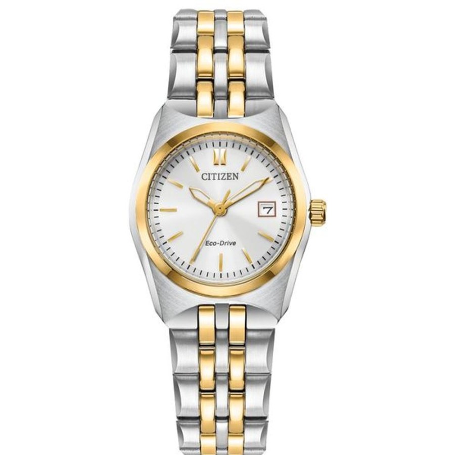 Watches Citizen | Citizen Eco-Drive Dress/Classic Eco Corso Ladies Stainless Steel