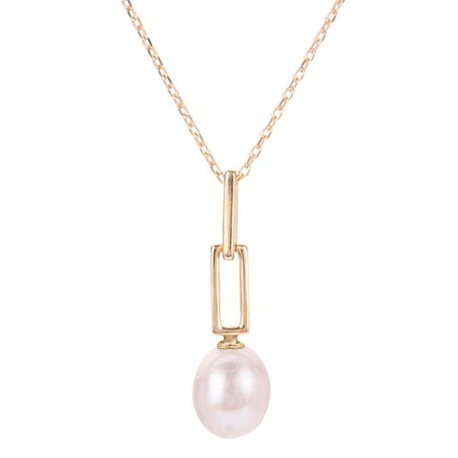 Pearl Jewelry Imperial Pearls | 14Kt Yellow Gold Freshwater Pearl Pendant