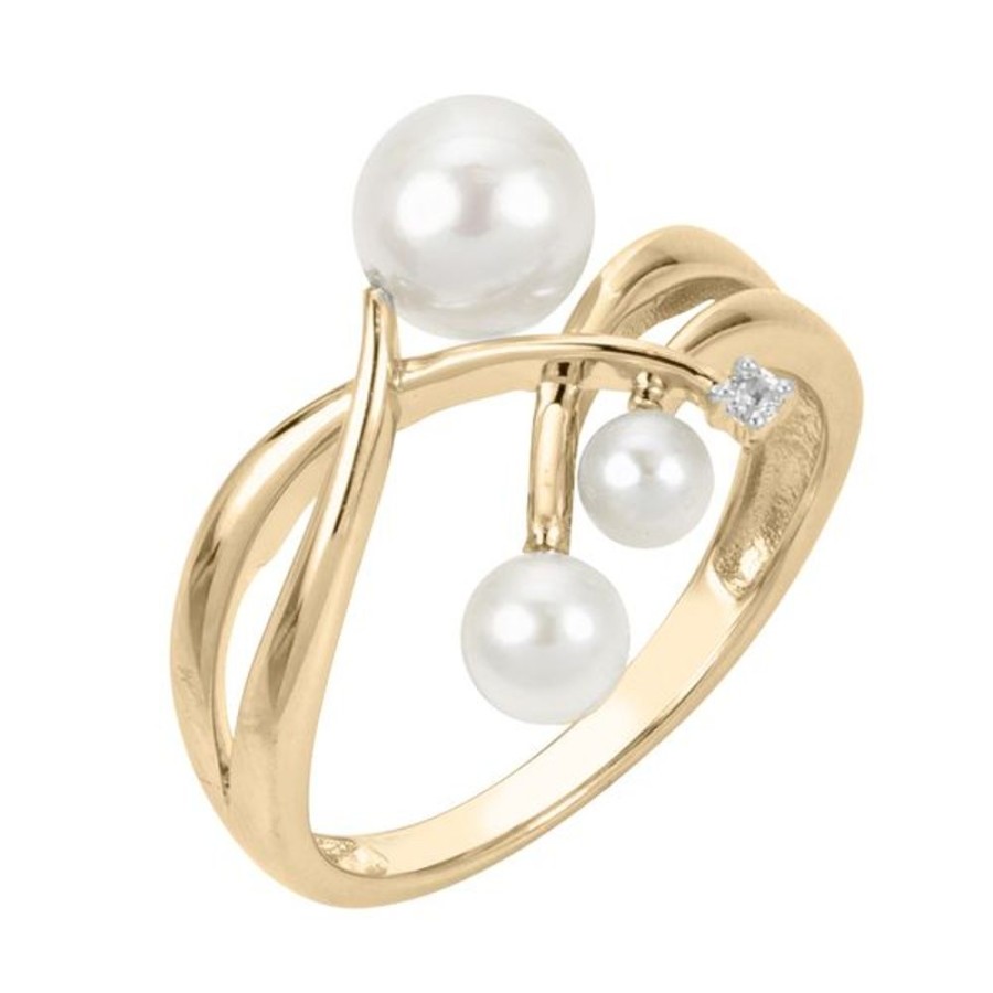 Pearl Jewelry Imperial Pearls | 14Kt Yellow Gold Freshwater Pearl Ring