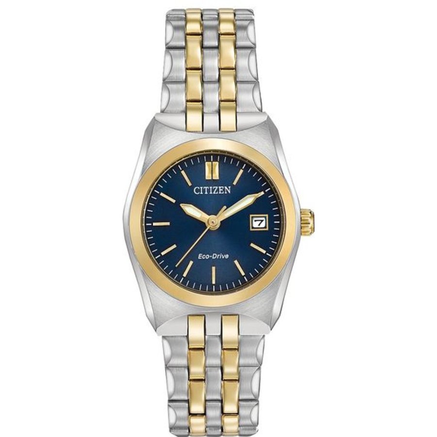 Watches Citizen | Citizen Eco-Drive Dress/Classic Eco Corso Ladies Stainless Steel