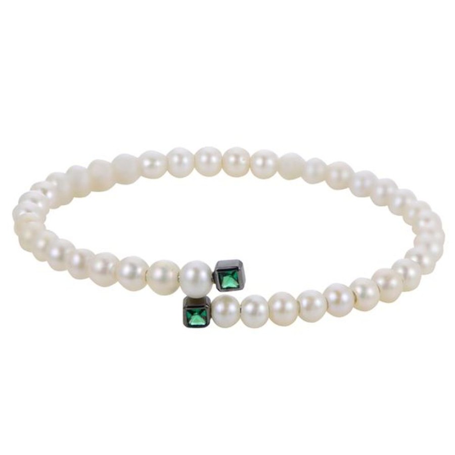 Pearl Jewelry Imperial Pearls | Sterling Silver Freshwater Pearl Bracelet