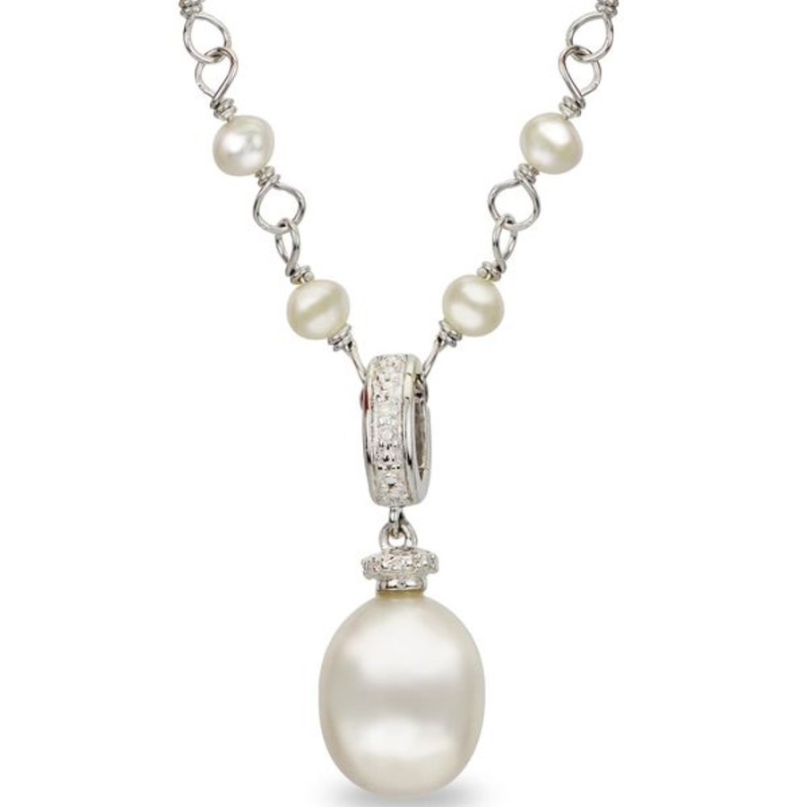 Pearl Jewelry Imperial Pearls | Sterling Silver Freshwater Necklace