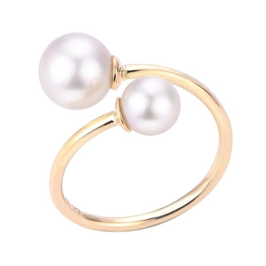 Pearl Jewelry Imperial Pearls | 14Kt Yellow Gold Akoya Pearl Ring