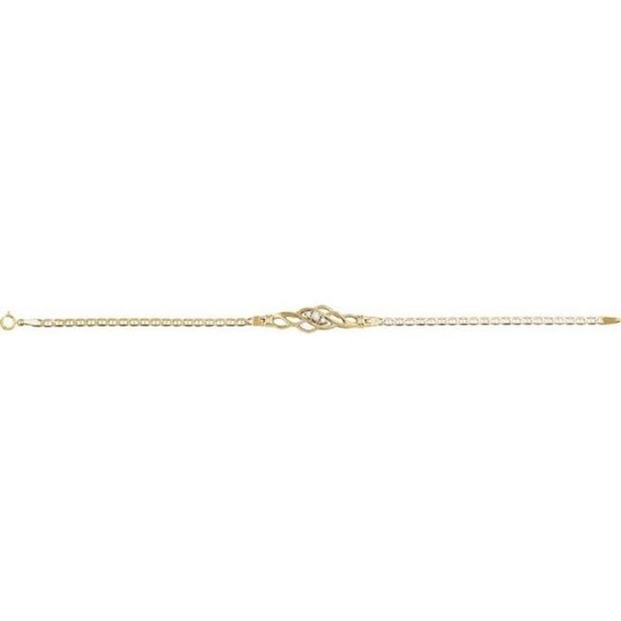 Diamond Jewelry Stuller | Accented Anchor Bracelet