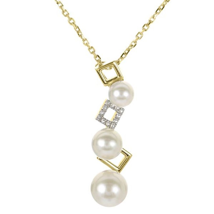 Pearl Jewelry Imperial Pearls | 14Kt Yellow Gold Freshwater Pearl Pendant