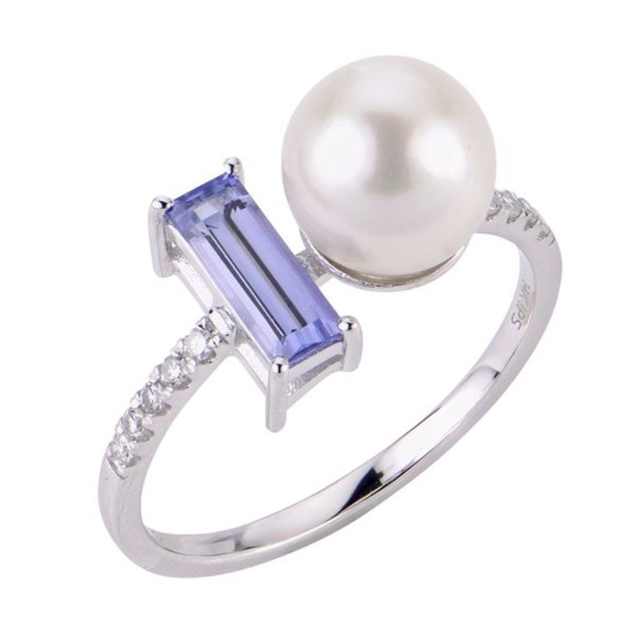 Pearl Jewelry Imperial Pearls | 14Kt White Gold Freshwater Pearl Ring