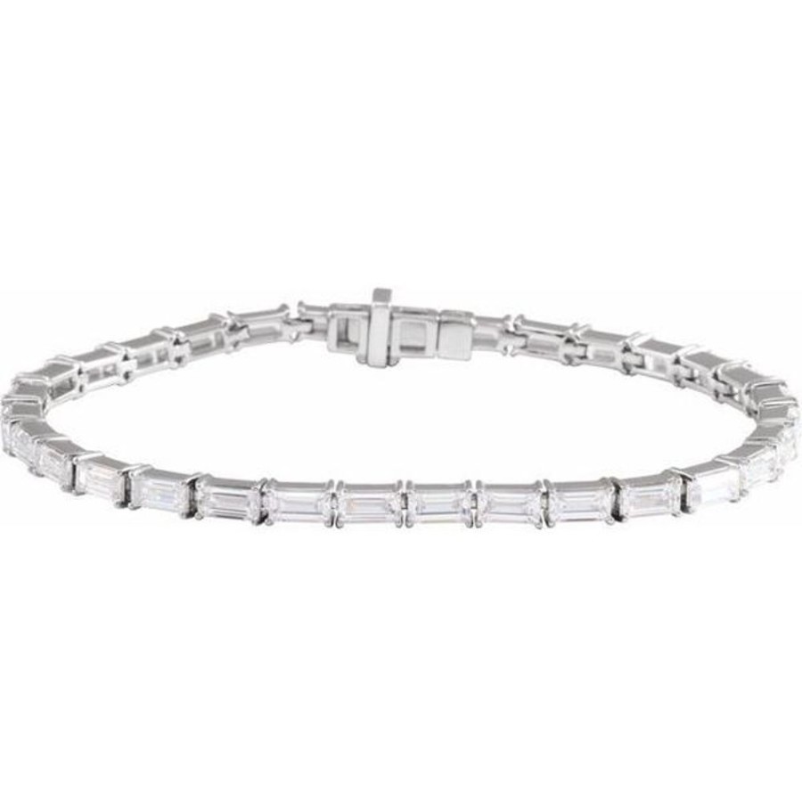 Diamond Jewelry Stuller | Lab-Grown Diamond Line Bracelet