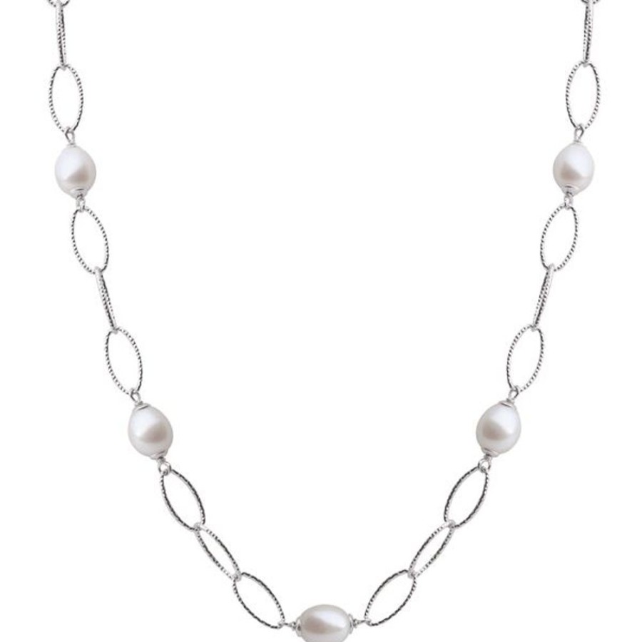 Pearl Jewelry Imperial Pearls | Sterling Silver Freshwater Pearl Necklace