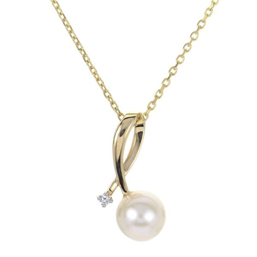 Pearl Jewelry Imperial Pearls | 14Kt Yellow Gold Freshwater Pearl Pendant