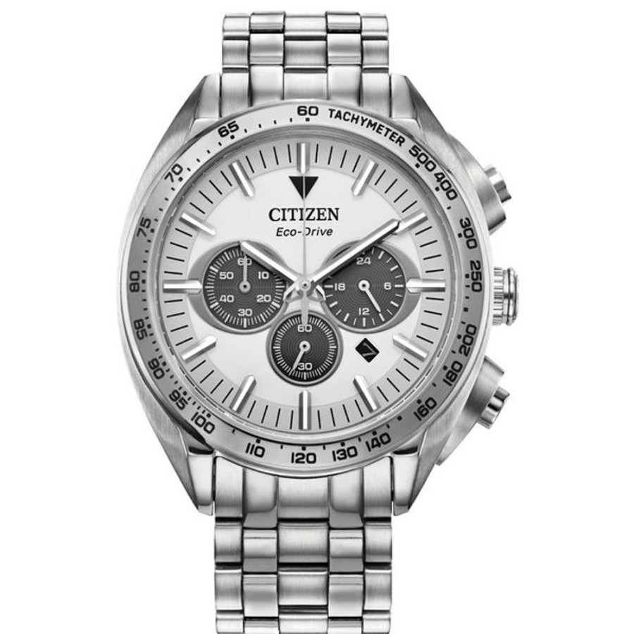 Watches Citizen | Citizen Eco-Drive Sport Luxury Carson Mens Stainless Steel