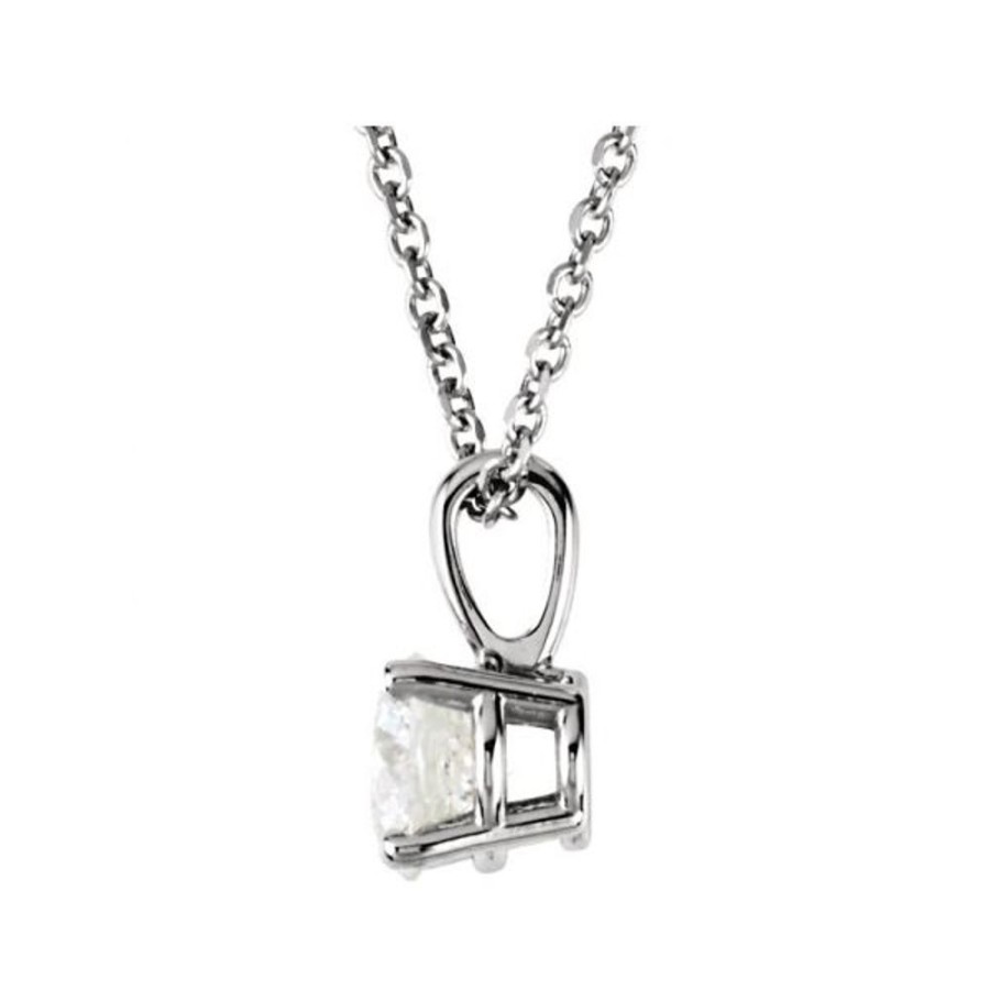 Diamond Jewelry Stuller | Round 4-Prong Pendant