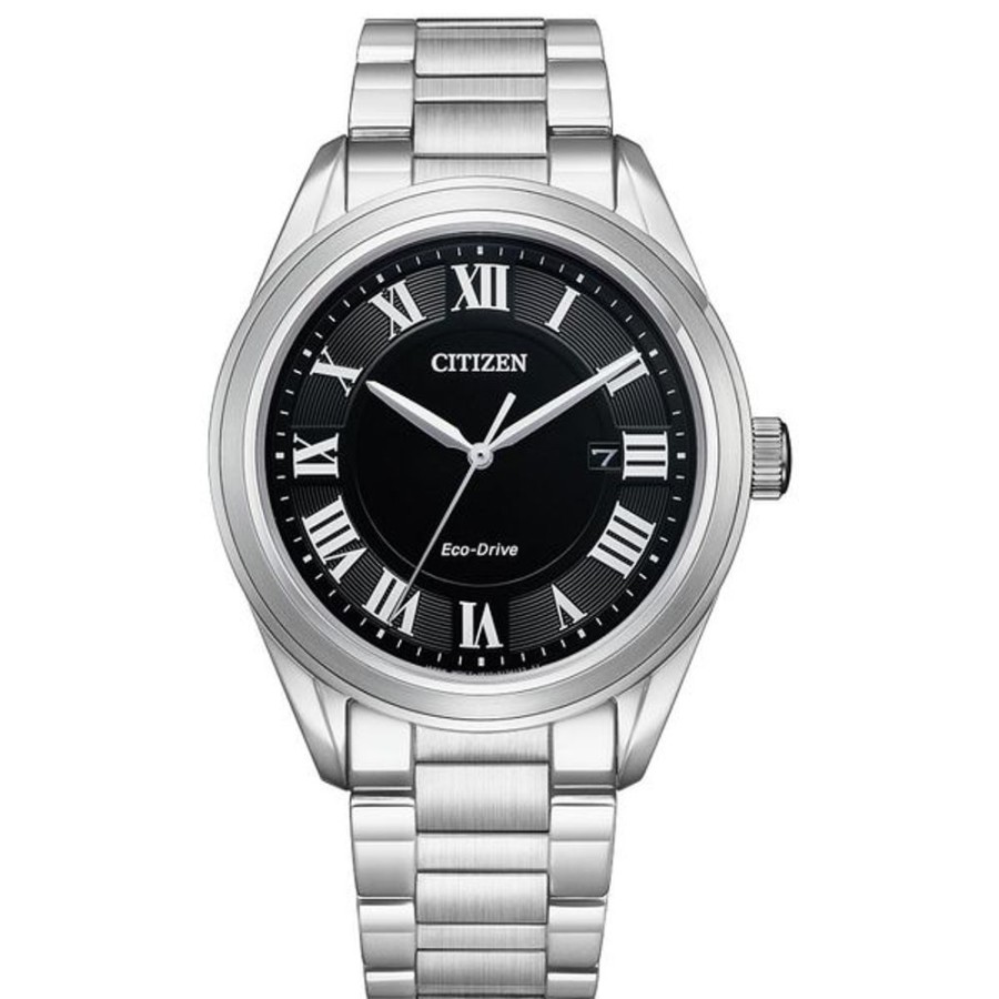 Watches Citizen | Citizen Eco-Drive Dress/Classic Eco Arezzo Mens Stainless Steel