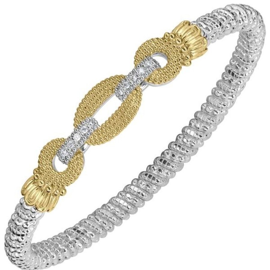 More Jewelry Vahan | Vahan - 14K Gold And Sterling Silver Diamond Bracelet