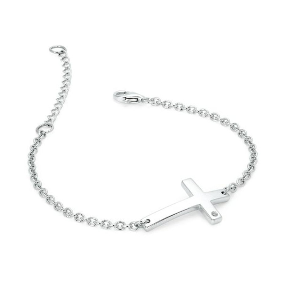 Diamond Jewelry Diva Diamonds | Sterling Silver Diamond Bracelet