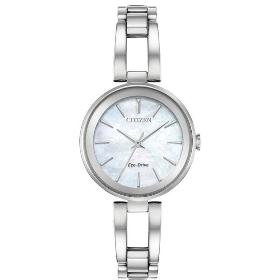 Watches Citizen | Citizen Eco-Drive Modern Eco Axiom Ladies Stainless Steel