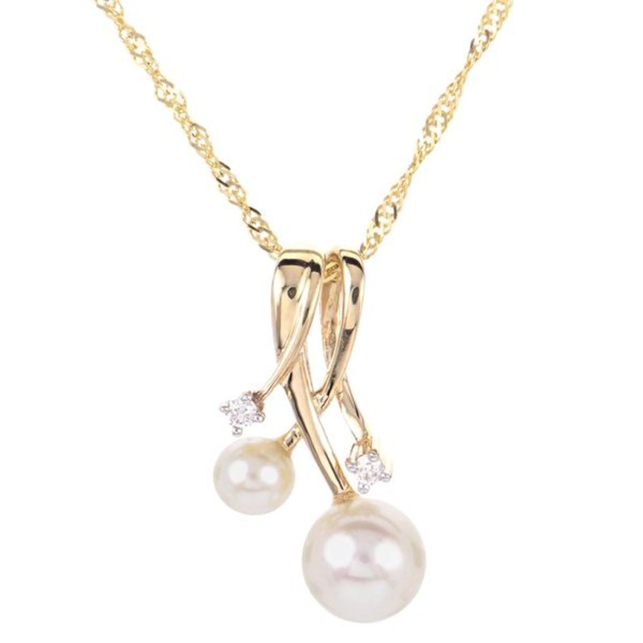 Pearl Jewelry Imperial Pearls | 14Kt Yellow Gold Freshwater Pearl Pendant