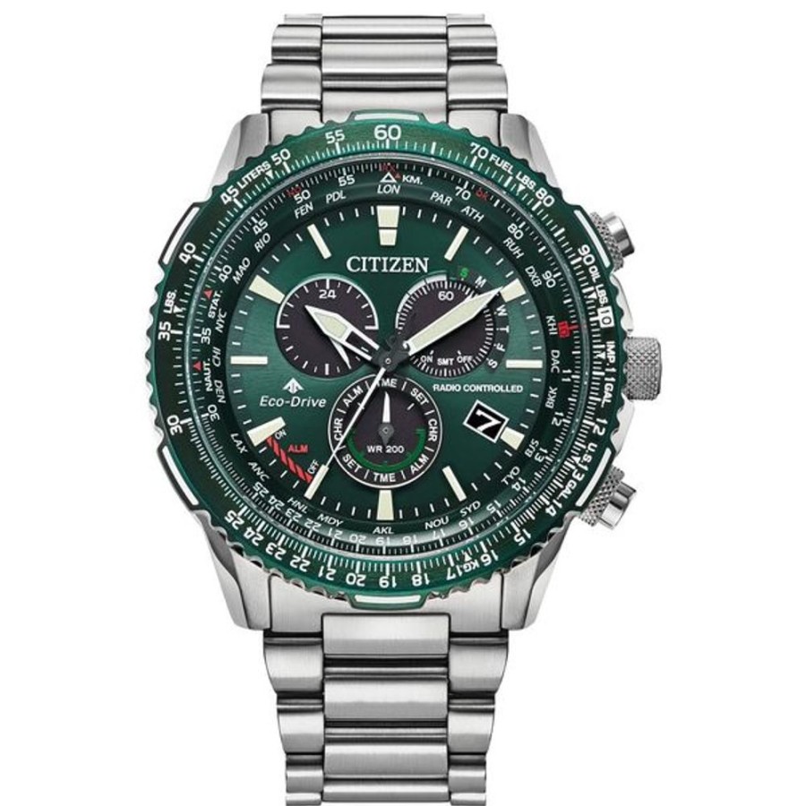 Watches Citizen | Citizen Eco-Drive Promaster Eco Sky Mens Stainless Steel