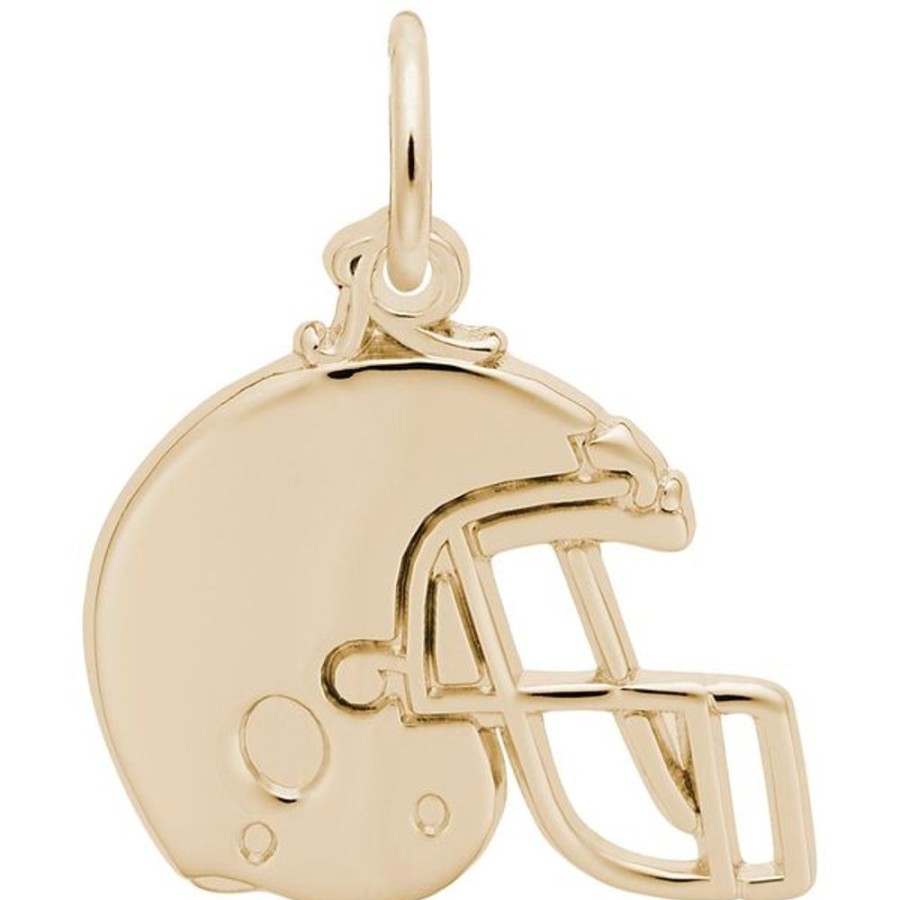 More Jewelry Rembrandt Charms | Football Helmet