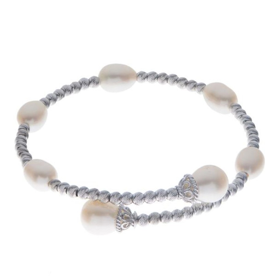 Pearl Jewelry Imperial Pearls | Sterling Silver Freshwater Pearl Bracelet