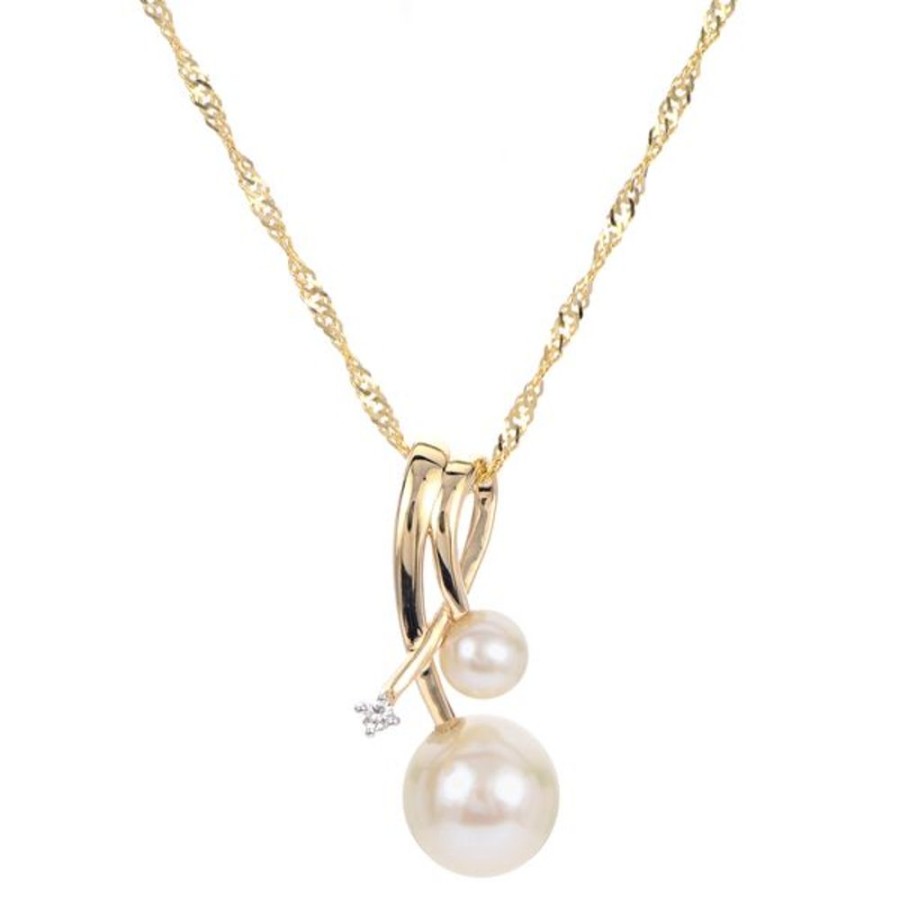 Pearl Jewelry Imperial Pearls | 14Kt Yellow Gold Freshwater Pearl Pendant