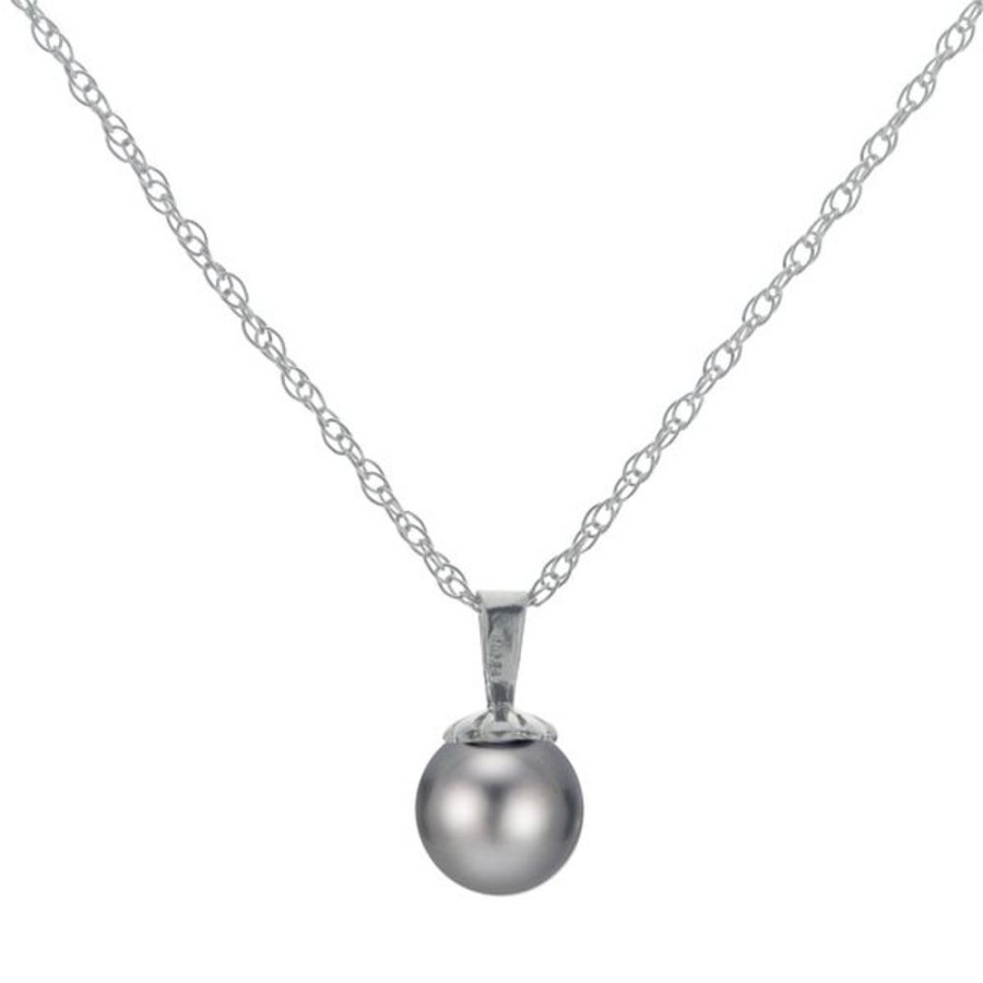 Pearl Jewelry Imperial Pearls | 14Kt White Gold Akoya Pearl Pendant