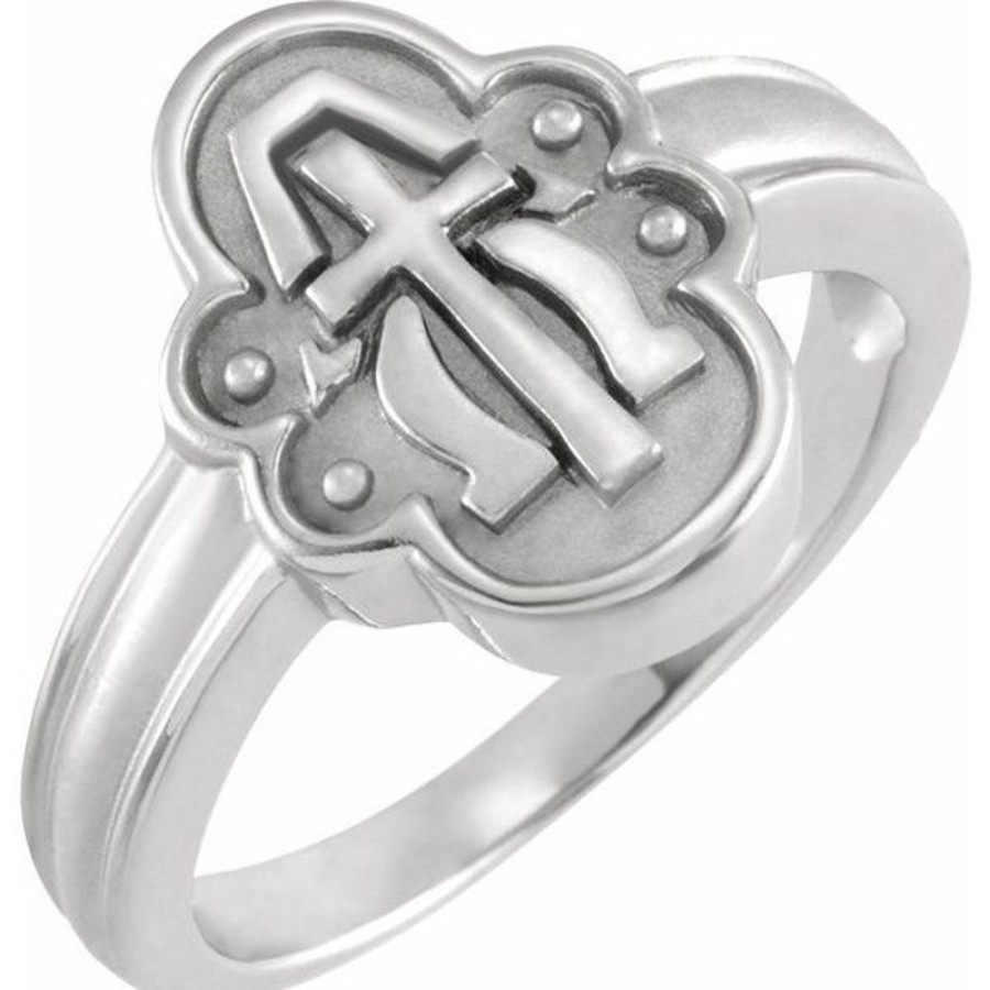 More Jewelry Stuller | Alpha Omega Cross Ring