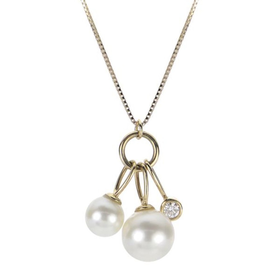 Pearl Jewelry Imperial Pearls | 14Kt Yellow Gold Freshwater Pearl Pendant