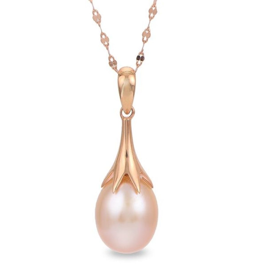 Pearl Jewelry Imperial Pearls | 14Kt Rose Gold Freshwater Pearl Pendant