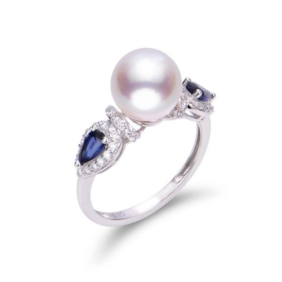 Pearl Jewelry Imperial Pearls | 14Kt White Gold Akoya Pearl Ring