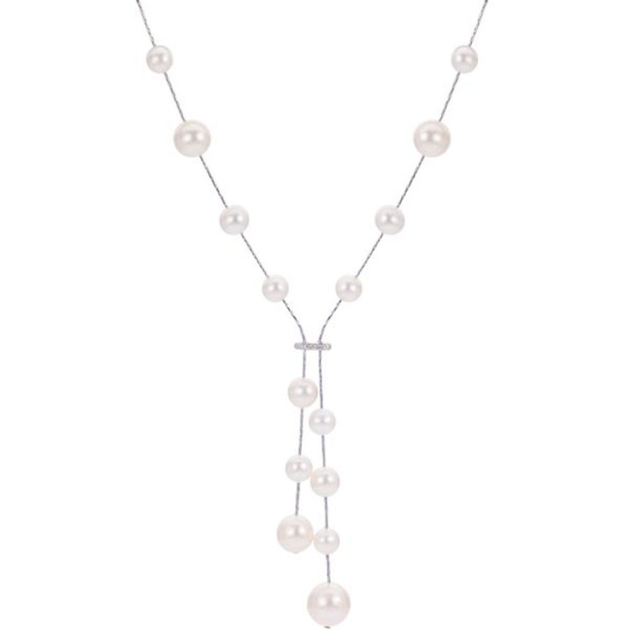 Pearl Jewelry Imperial Pearls | Sterling Silver Freshwater Necklace