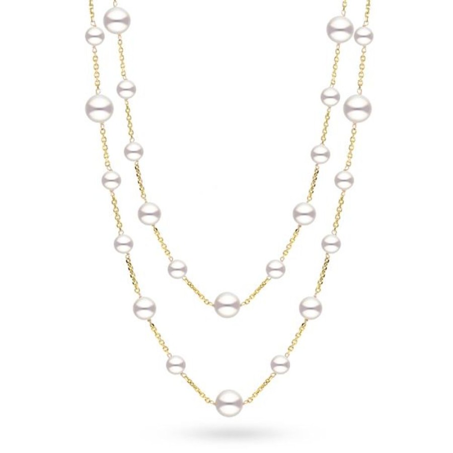 Pearl Jewelry Imperial Pearls | 14Kt Yellow Gold Freshwater Necklace