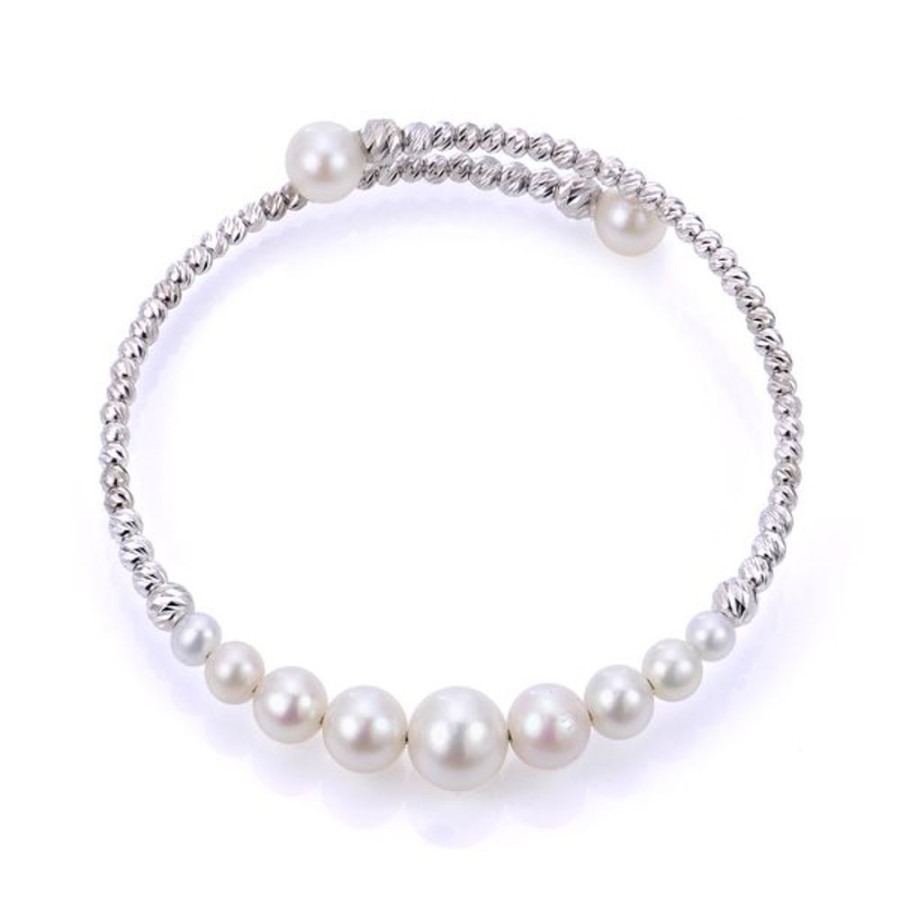 Pearl Jewelry Imperial Pearls | Sterling Silver Freshwater Pearl Bracelet