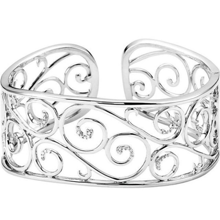 Diamond Jewelry Stuller | Filigree Scroll Cuff Bracelet