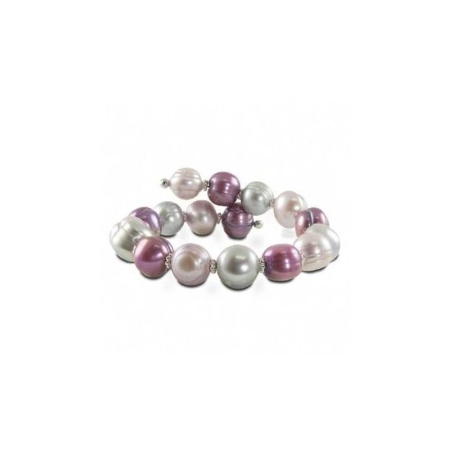 Pearl Jewelry Imperial Pearls | Sterling Silver Freshwater Pearl Bracelet