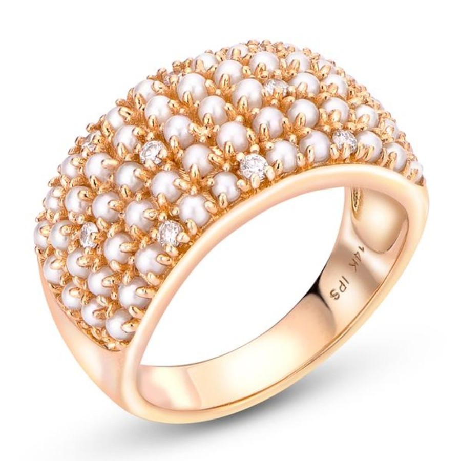 Pearl Jewelry Imperial Pearls | 14Kt Yellow Gold Freshwater Pearl Ring