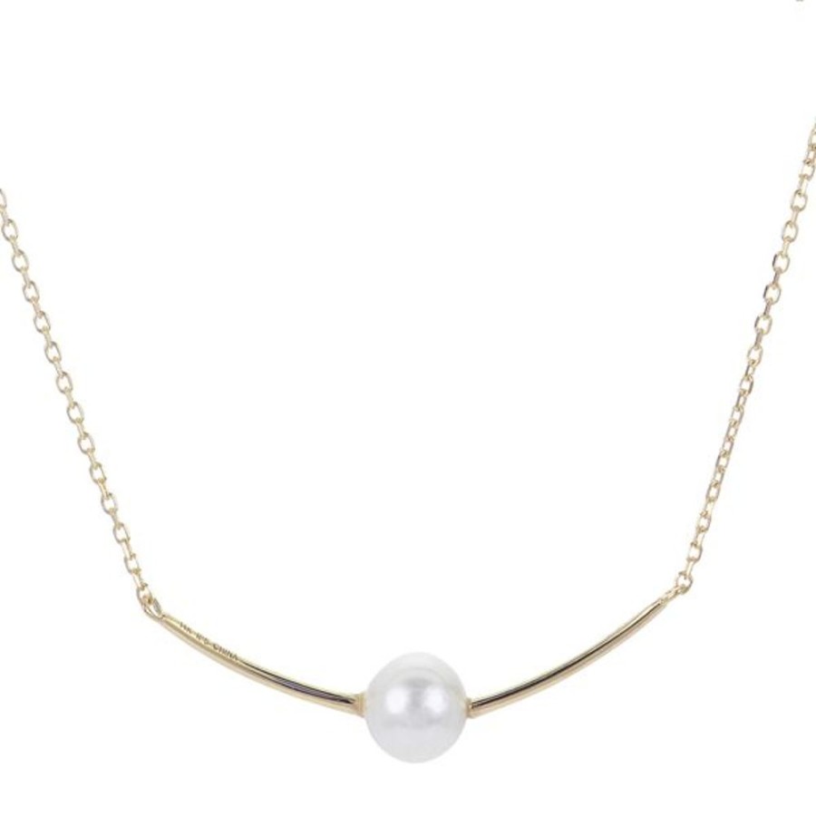 Pearl Jewelry Imperial Pearls | 14Kt Yellow Gold Freshwater Pearl Necklace